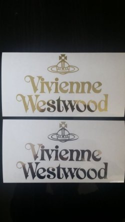画像1: ヴィヴィアン・ウエストウッド Vivienne Westwood ミラータイプステッカー