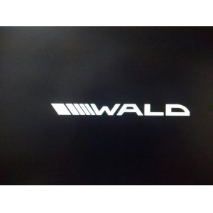 画像: WALD ロゴステッカー ：縦30mm横340mm(2枚入り)